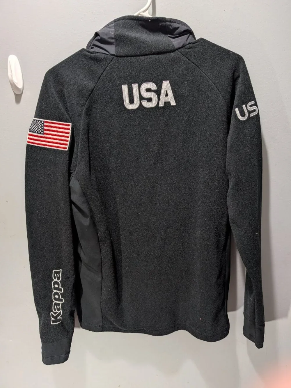 Team Issued Kappa US Ski Team Torino Fleece Jacket L
